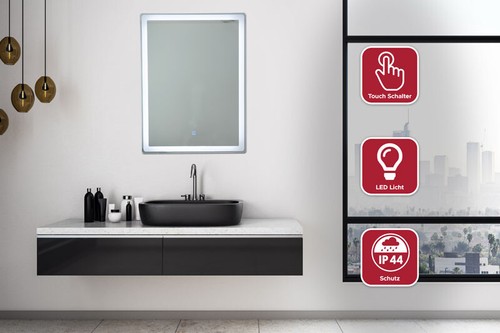 Led bathroom mirror - bathroom,