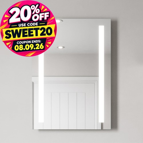 500 700mm bathroom mirror - 500,