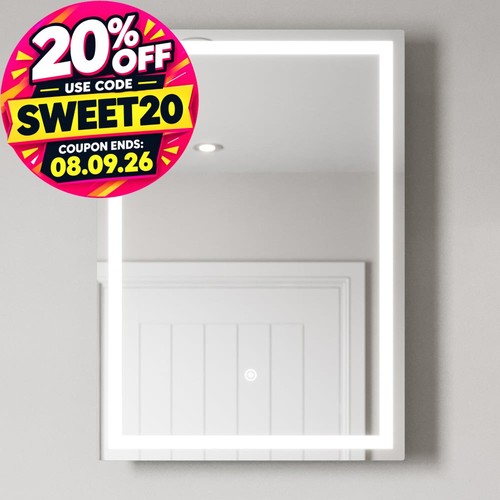 500 700mm bathroom mirror - x,