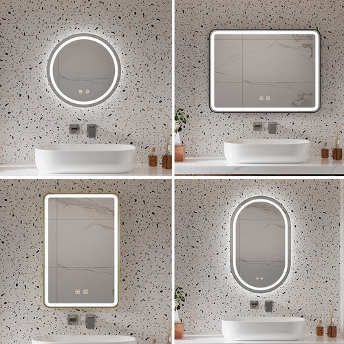 Led bathroom mirror - led,