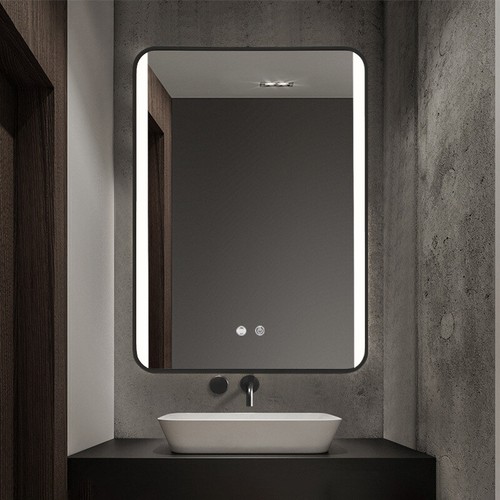 Led bathroom mirror - 70cm, with