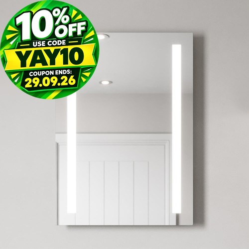 500 700mm bathroom mirror - 500,