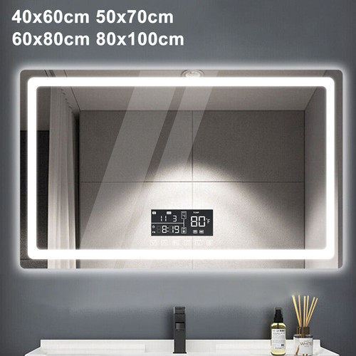 Led bathroom mirror with - mirror,