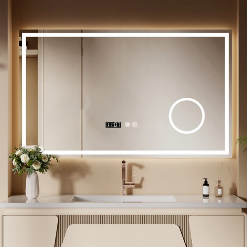 Led bathroom mirror with - led,