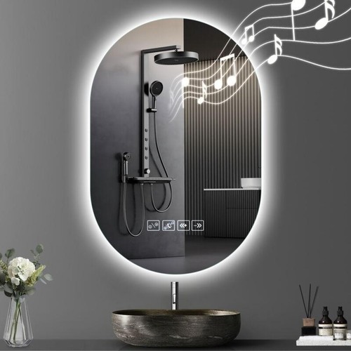 Bluetooth bathroom mirror with - bluetooth,