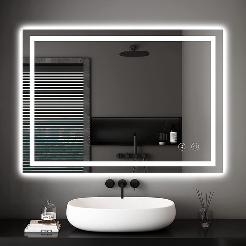 Large led bathroom mirror - led,
