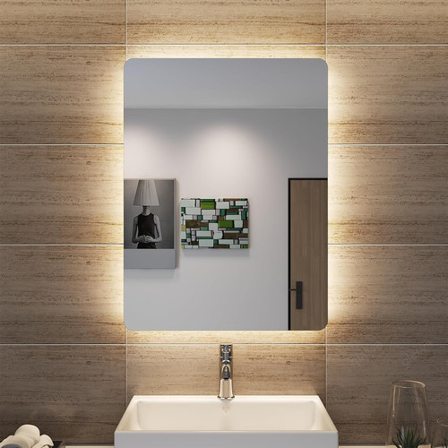 500x700mm bathroom mirror with - 500x700mm,