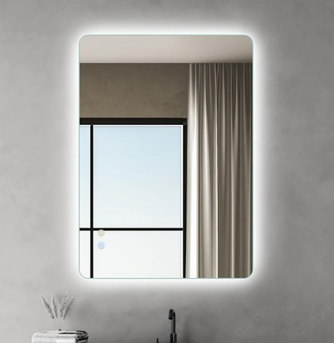 Led lighted bathroom mirror - led,