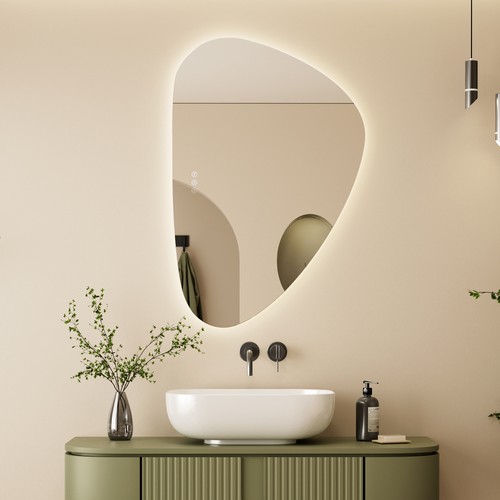 Led bathroom mirror with - bathroom,