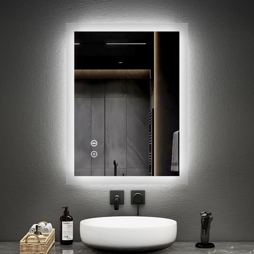Led bathroom mirror with - mirror,