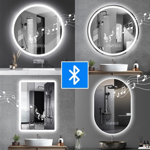 Bluetooth illuminated bathroom - bluetooth,