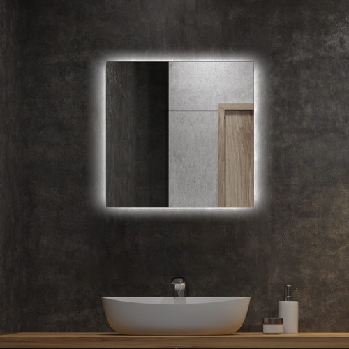 Bathroom mirror with led - mirror,