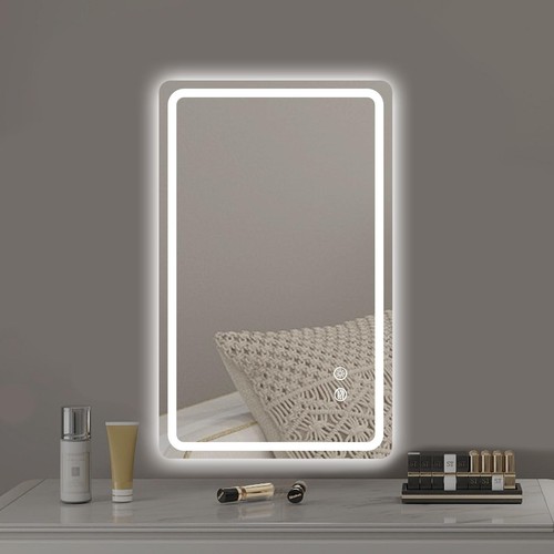Illuminated bathroom mirror - illuminated,