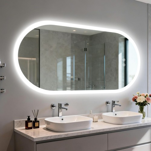 Vanity oblong led bathroom - vanity,