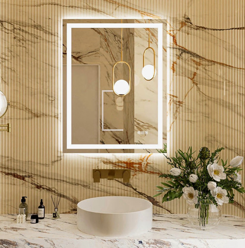 28x36 led bathroom - led, mirror