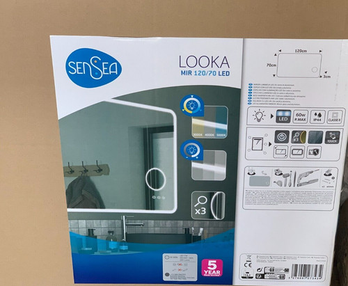 Sensea led bathroom mirror - led,