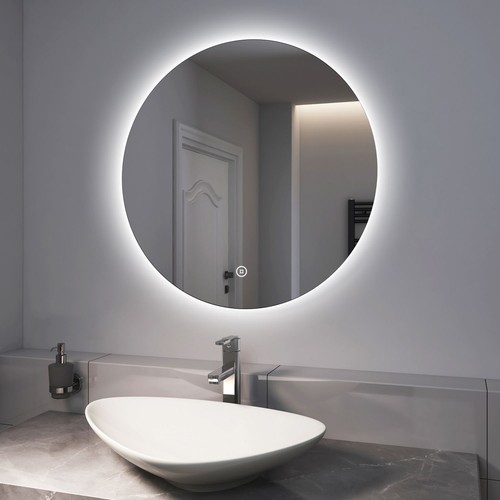 Emke round led bathroom - round,