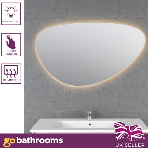 Pebble led bathroom mirror - led,