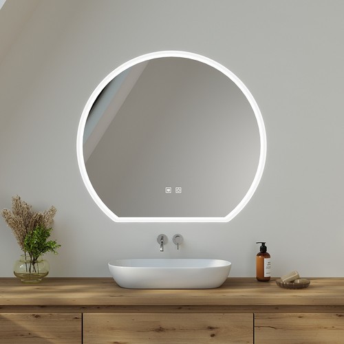 70x70cm led bathroom - led, mirror