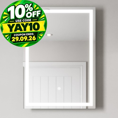 500 700mm bathroom mirror - x,