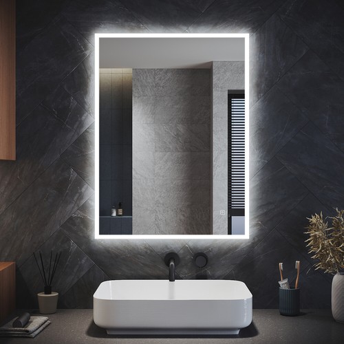 Llluminated bathroom mirror - llluminated,
