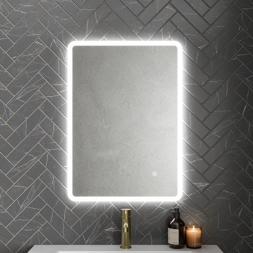 Rectangle led bathroom mirror - rectangle,