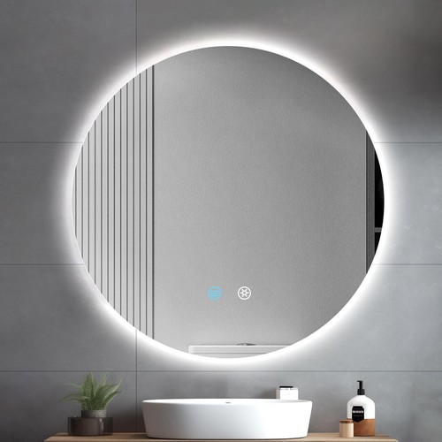 60cm round bathroom - 60cm, mirror