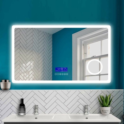Led bathroom mirror with - led,
