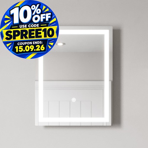 390 500mm bathroom mirror - 500mm,