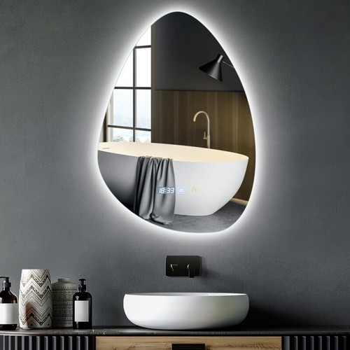 Fogless led bathroom mirror - led,