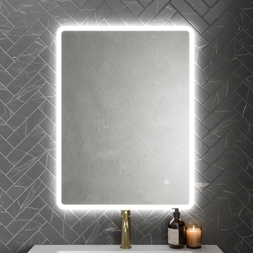 Rectangle led bathroom mirror - led,