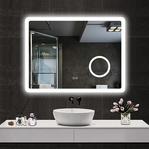 Illuminated bathroom mirror - illuminated,