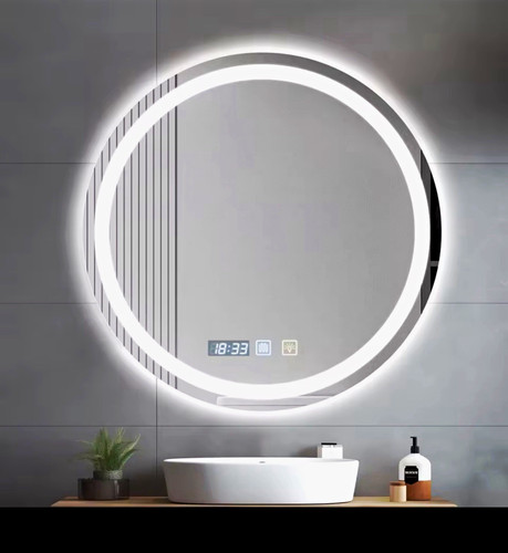 Led lighted bathroom mirror - led,