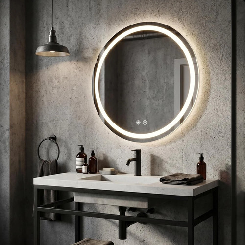 Bathroom mirror with led - mirror,